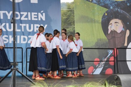 Mała scena Tygodnia Kultury Beskidzkiej w Wiśle
